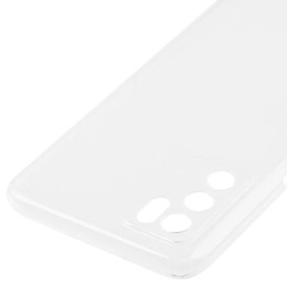 Силиконовый чехол для Oppo A16 TPU 1мм с защитой камеры Прозрачный