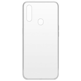 Силиконовый чехол для Oppo A31 TPU 1мм Прозрачный глянцевый