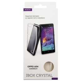 Силиконовый чехол для Oppo A54 iBox Crystal Прозрачный