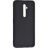 Силиконовый чехол для Oppo Reno 2Z TPU 1мм Черный матовый