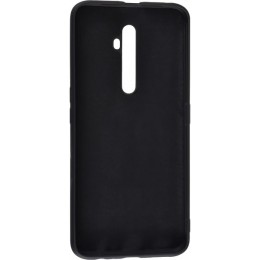 Силиконовый чехол для Oppo Reno 2Z TPU 1мм Черный матовый