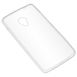 Силиконовый чехол для Philips S386 Skinbox slim silicone 4People Прозрачный