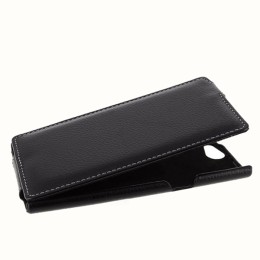 Чехол книжка для Philips S396 UpCase Черный