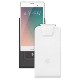 Чехол книжка для Philips S616 Sapphire Deppa Flip Slide M Unik Белый
