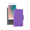 Чехол книжка для Philips S616 Sapphire Deppa Wallet Slide M Unik Фиолетовый