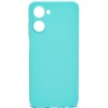 Силиконовый чехол для Realme 10 Soft Case Бирюзовый