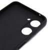 Силиконовый чехол для Realme 10 Soft Matte с микрофиброй Черный