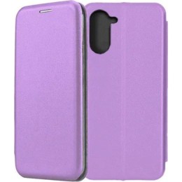 Чехол-книжка для Realme 10 Fashion Case на магнитах с визитницей Фиолетовый