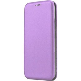 Чехол-книжка для Realme 10 Fashion Case на магнитах с визитницей Фиолетовый