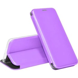 Чехол-книжка для Realme 10 Fashion Case на магнитах с визитницей Фиолетовый