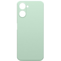 Силиконовый чехол для Realme 10 Pro 5G Soft Matte с микрофиброй Мятный