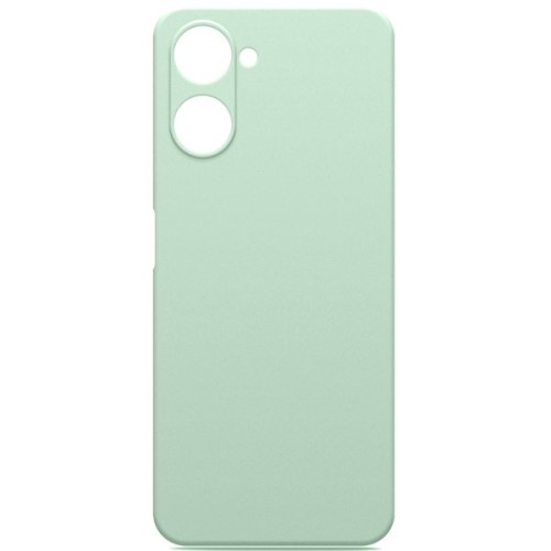 Силиконовый чехол для Realme 10 Pro 5G Soft Matte с микрофиброй Мятный