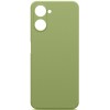 Силиконовый чехол для Realme 10 Pro 5G Soft Matte с микрофиброй Оливковый