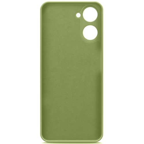 Силиконовый чехол для Realme 10 Pro 5G Soft Matte с микрофиброй Оливковый
