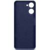 Силиконовый чехол для Realme 10 Pro 5G Soft Matte с микрофиброй Синий