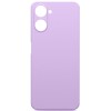 Силиконовый чехол для Realme 10 Pro 5G Soft Matte с микрофиброй Сиреневый