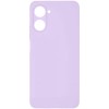 Силиконовый чехол для Realme 10 Pro 5G Soft Matte с защитой камеры Сиреневый