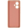 Силиконовый чехол для Realme 10 Pro+ 5G Soft Matte с микрофиброй Пыльно розовый