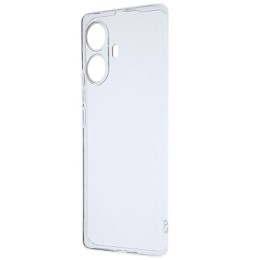 Силиконовый чехол для Realme 10 Pro+ 5G TPU 1мм с защитой камеры Прозрачный