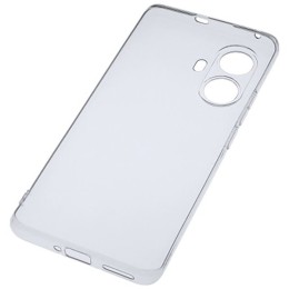 Силиконовый чехол для Realme 10 Pro+ 5G TPU 1мм с защитой камеры Прозрачный