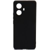 Силиконовый чехол для Realme 10 Pro+ 5G TPU 1мм с защитой камеры Черный