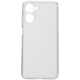 Силиконовый чехол для Realme 10 Pro 5G TPU 1мм с защитой камеры Прозрачный