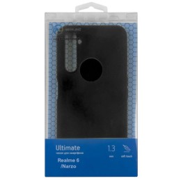 Силиконовый чехол для Realme 6 Red Line Ultimate Plus Черный