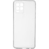 Силиконовый чехол для Realme 8 TPU с защитой камеры Прозрачный