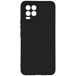 Силиконовый чехол для Realme 8 5G TPU 1мм с защитой камеры Черный