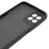 Силиконовый чехол для Realme 8i Soft с микрофиброй Черный