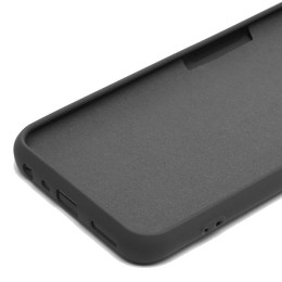 Силиконовый чехол для Realme 8i Soft с микрофиброй Черный