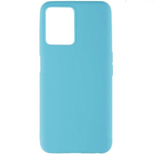 Силиконовый чехол для Realme 9 Pro Plus Soft Matte Голубой