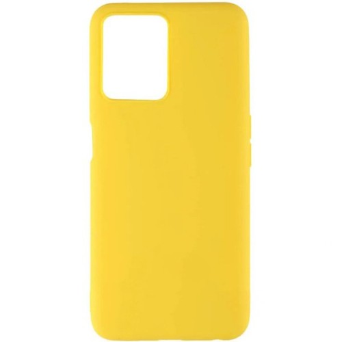 Силиконовый чехол для Realme 9 Pro Plus Soft Matte Желтый