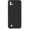 Силиконовый чехол для Realme C11 2021 Soft с микрофиброй Черный