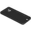 Силиконовый чехол для Realme C11 2021 Soft с микрофиброй Черный