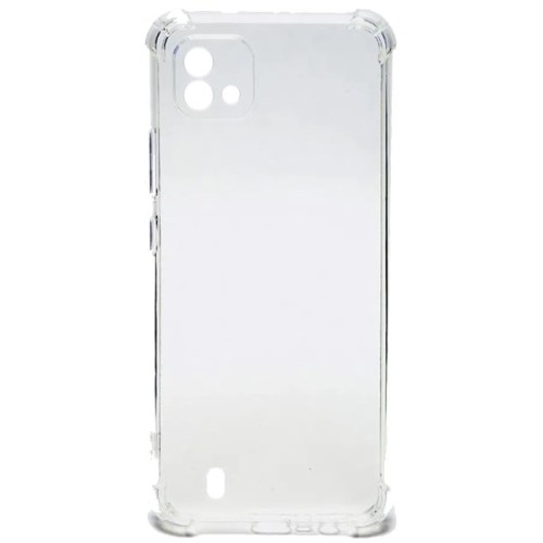 Силиконовый чехол для Realme C11 2021 TPU 1.5мм с усиленными углами и защитой камеры Прозрачный