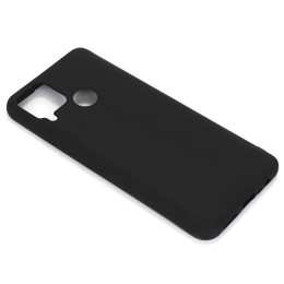Силиконовый чехол для Realme C15 TPU 1мм Черный матовый