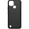 Силиконовый чехол для Realme C21 TPU 1мм Черный матовый