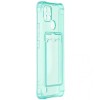 Силиконовый чехол для Realme C21Y Silicone Card Holder Case Мятный