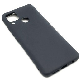 Силиконовый чехол для Realme C25S TPU 1мм Черный матовый