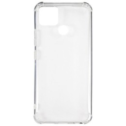 Силиконовый чехол для Realme C25S iBox Crystal противоударный с усиленными углами Прозрачный
