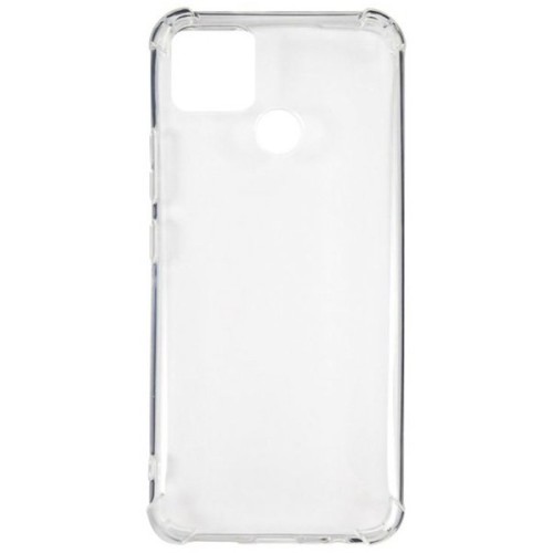 Силиконовый чехол для Realme C25S iBox Crystal противоударный с усиленными углами Прозрачный