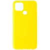 Силиконовый чехол для Realme C25S Soft Matte Желтый