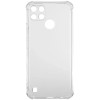 Силиконовый чехол для Realme C25S TPU 1.5мм с усиленными углами и защитой камеры Прозрачный