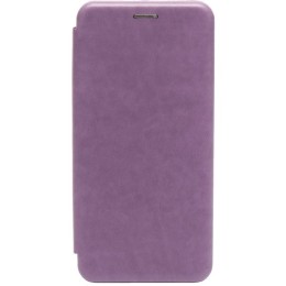 Чехол книжка для Realme C30 Fashion Case на магнитах с визитницей Фиолетовый