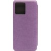 Чехол книжка для Realme C30 Fashion Case на магнитах с визитницей Фиолетовый