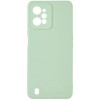Силиконовый чехол для Realme C31 Soft Matte с микрофиброй Мятный