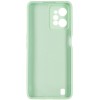 Силиконовый чехол для Realme C31 Soft Matte с микрофиброй Мятный