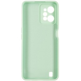 Силиконовый чехол для Realme C31 Soft Matte с микрофиброй Мятный
