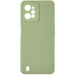 Силиконовый чехол для Realme C31 Soft Matte с микрофиброй Оливковый